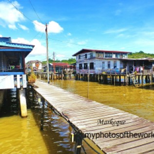 Houses on stilts which are in existence for 1300 years are found in Kampong Ayer in Brunei