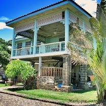 This Spanish-colonial era house is found in Las Casas Filipinas in Bataan, Philippines.